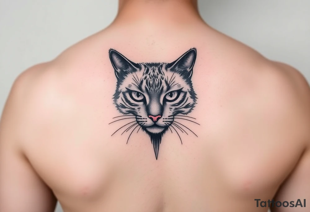 Black Cat tattoo idea