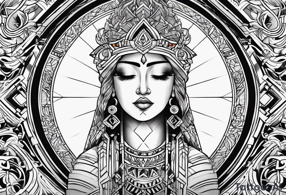 Own god tattoo idea