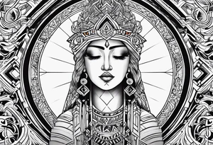 Own god tattoo idea