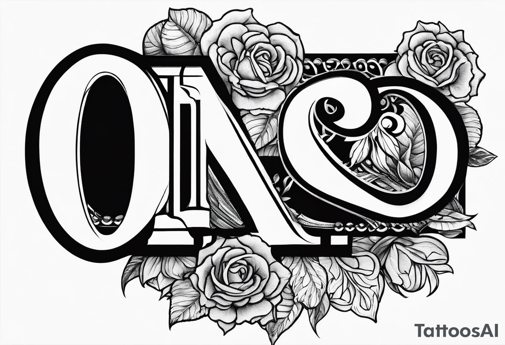 Sons initials PJ born August 29, 2020 tattoo idea