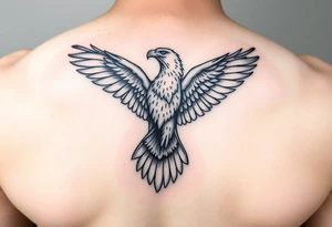bird eagle tattoo idea