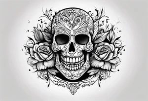 Packet of sugar spilling over tattoo idea