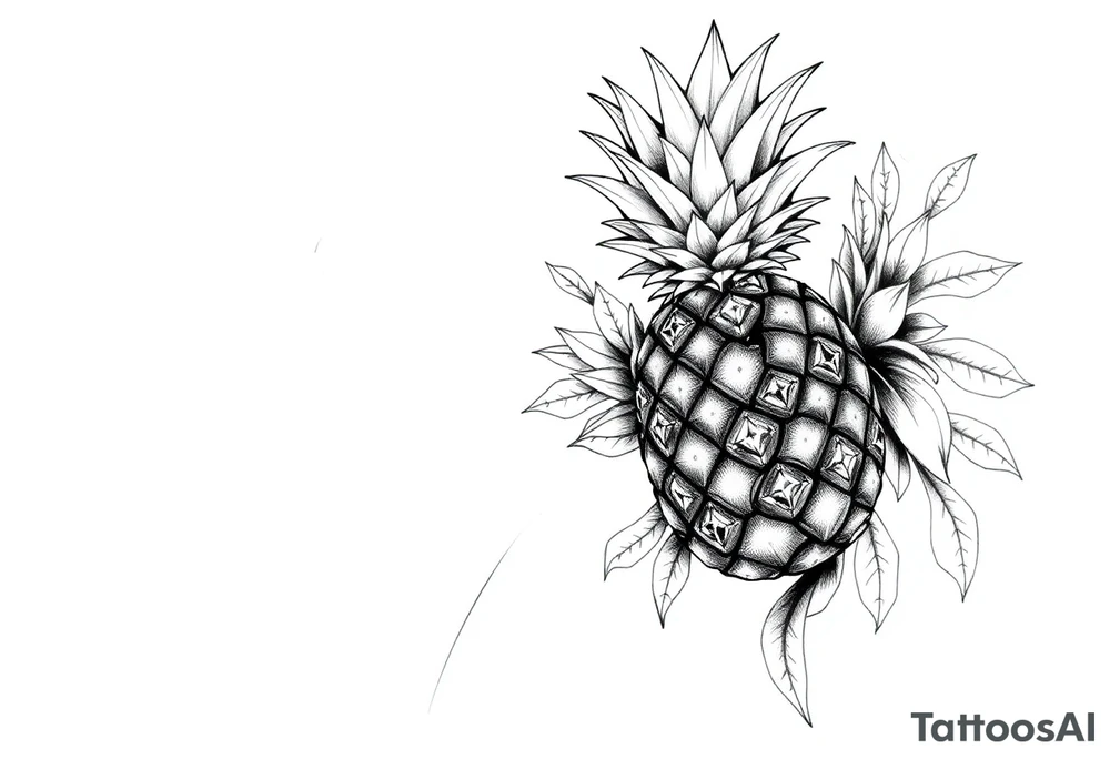 vagina and anus using a pineapple with diamonds and magestic tattoo idea vagina and anus using a pineapple with diamonds and magestic tattoo idea