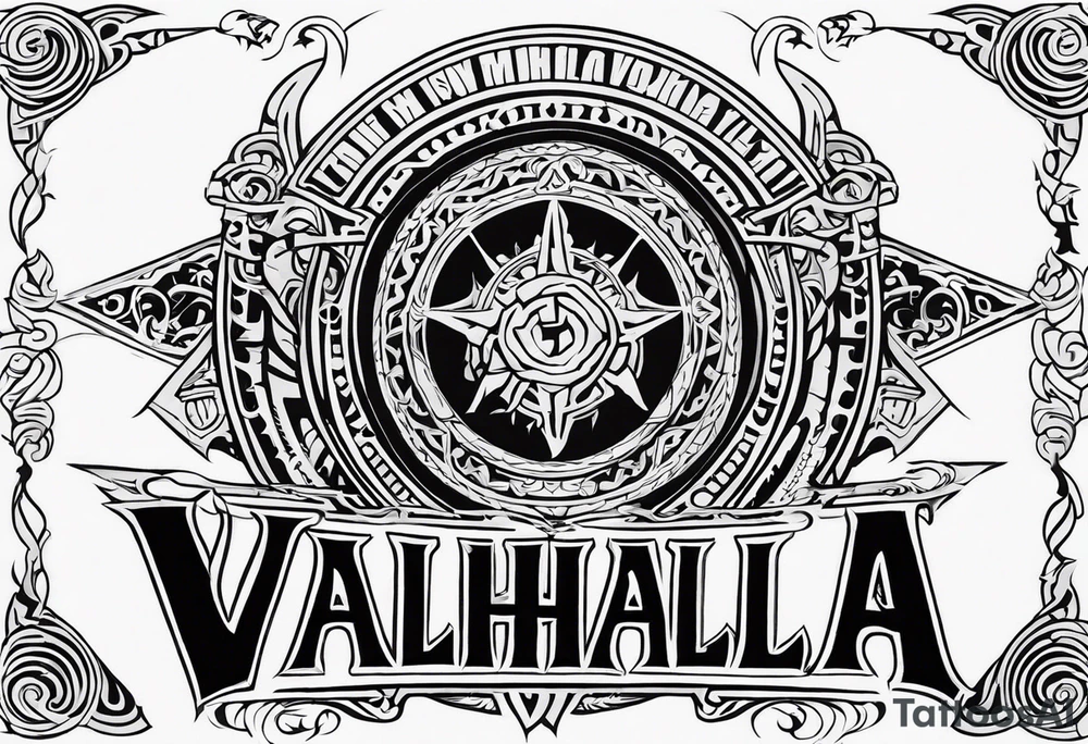 Valhalla tattoo idea