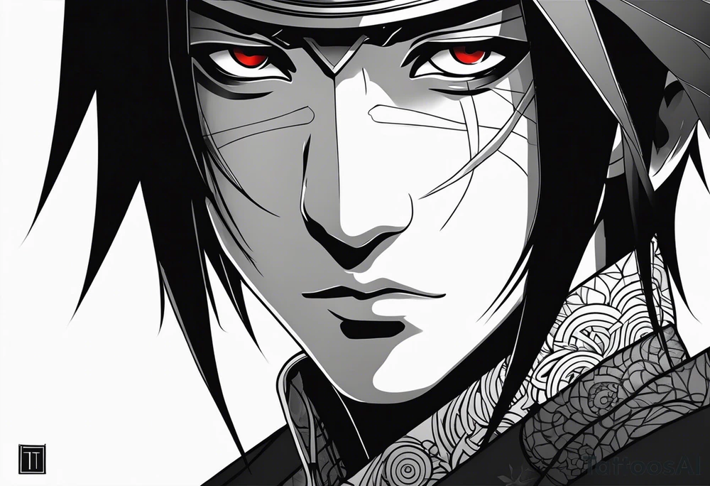 Itachi uchiha tattoo idea