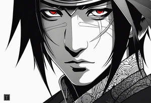 Itachi uchiha tattoo idea