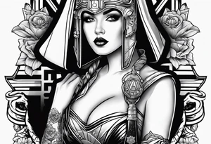 Star wars pinup girl tattoo idea