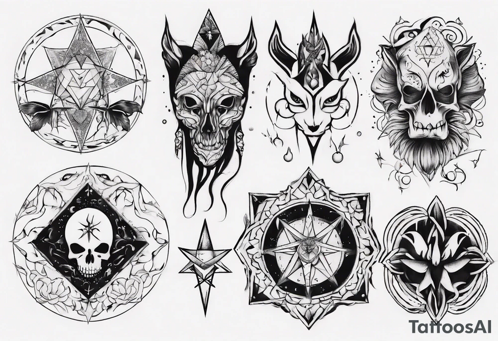 Mystical tattoo idea