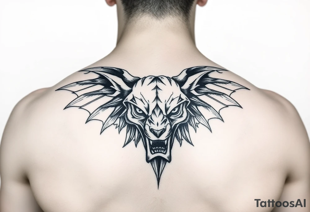 Unique art tattoo idea