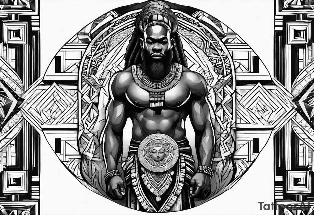 African Moses tattoo idea