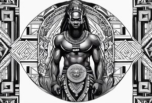 African Moses tattoo idea