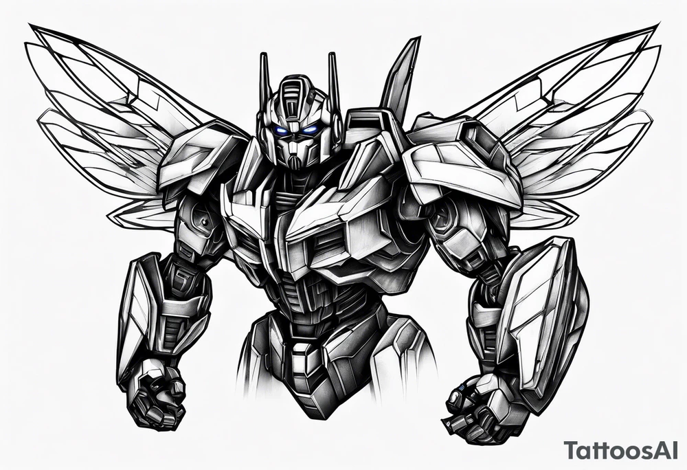 Transformers bumblebee tattoo idea