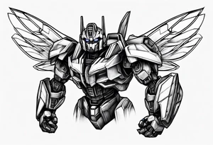 Transformers bumblebee tattoo idea