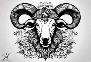 First born son, Aries tattoo idea