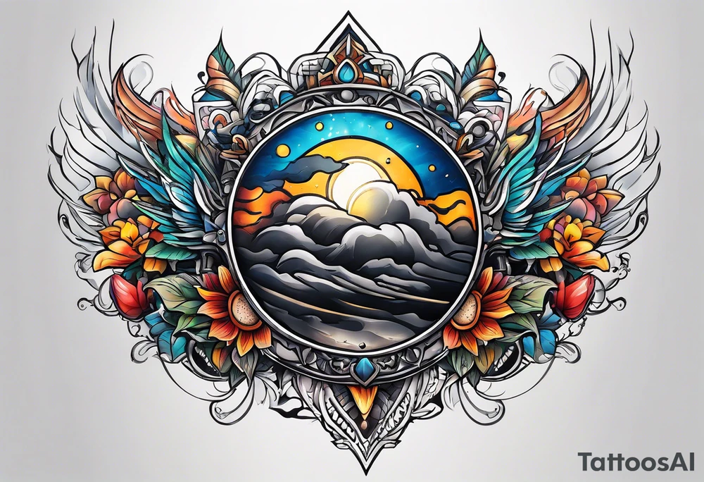 Sunshine tattoo idea