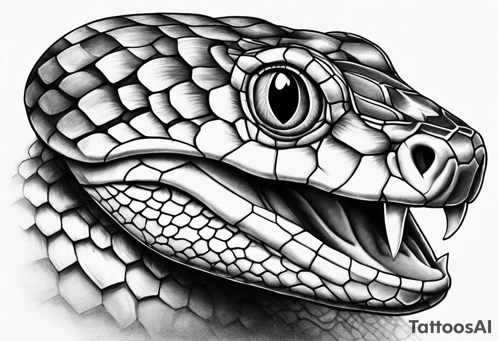 Copperhead tattoo idea