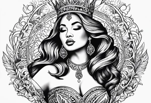 Dancing queen chorus tattoo idea