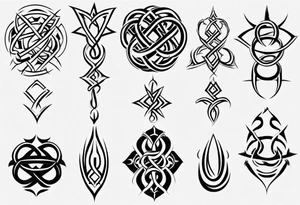Prime knot 6,1 but very simple and clean tattoo idea