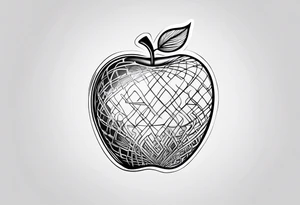 Apple tattoo idea
