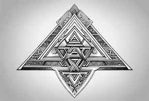 Valhalla valknut sword tattoo idea