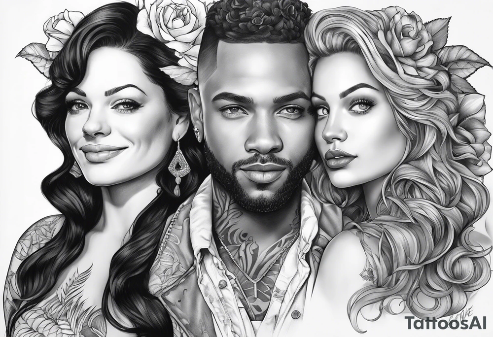 Fran fine and maxwell sheffield tattoo idea