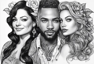 Fran fine and maxwell sheffield tattoo idea
