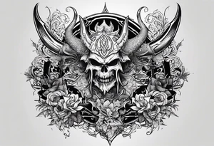 Animé demonslayer tattoo idea