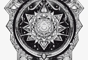 Cosmic horror tattoo idea