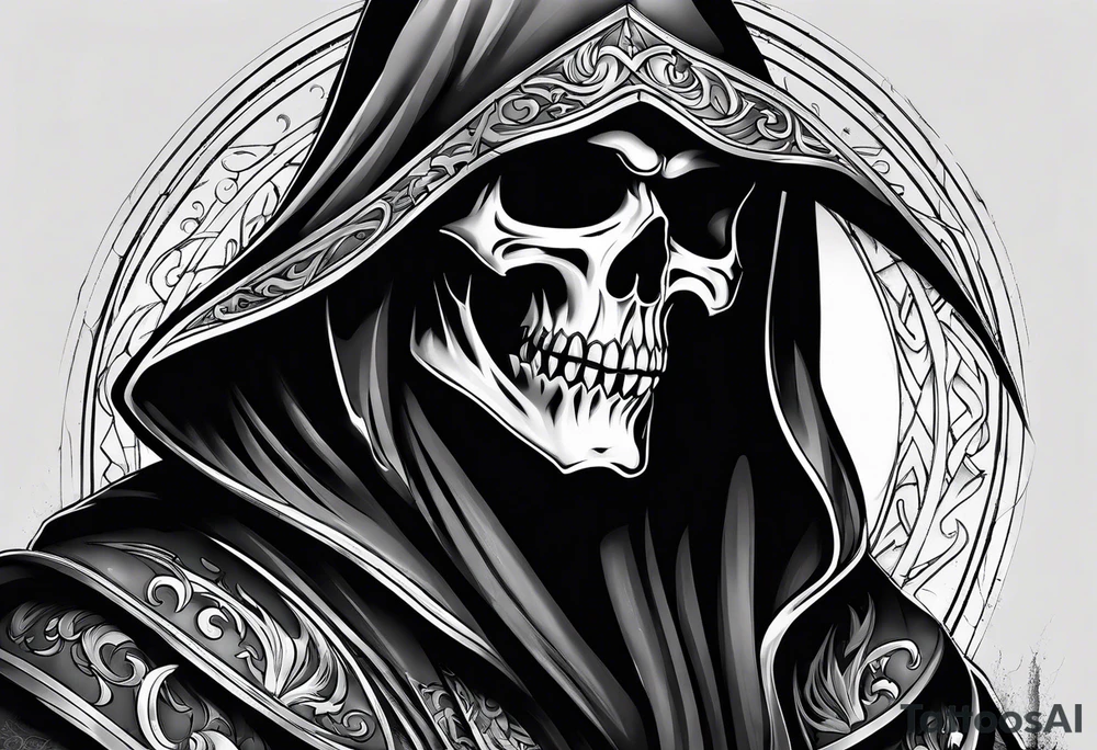 Grim reaper tattoo idea