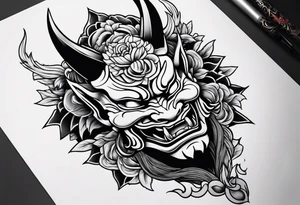 Hannya tattoo idea