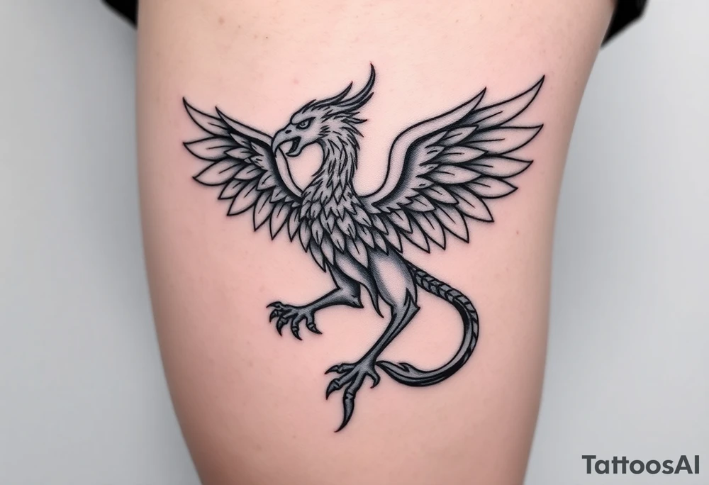gryphon tattoo idea