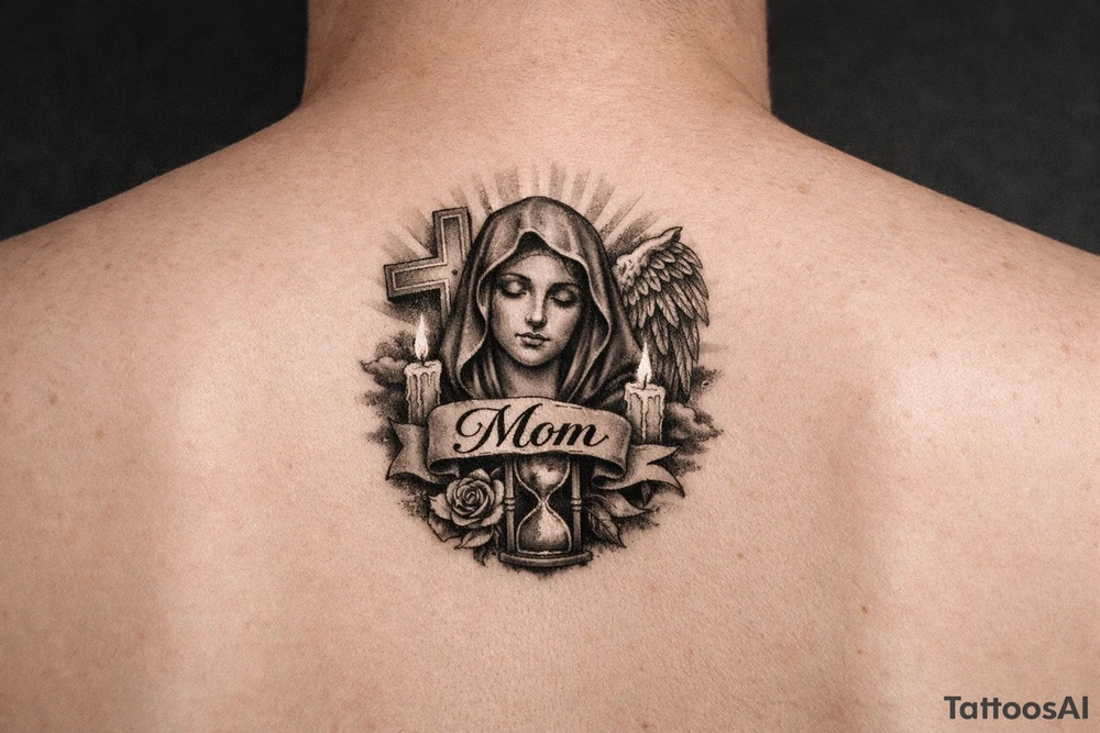 a tattoe for my mom there is dead, the tattoe should be on my arm tattoo idea