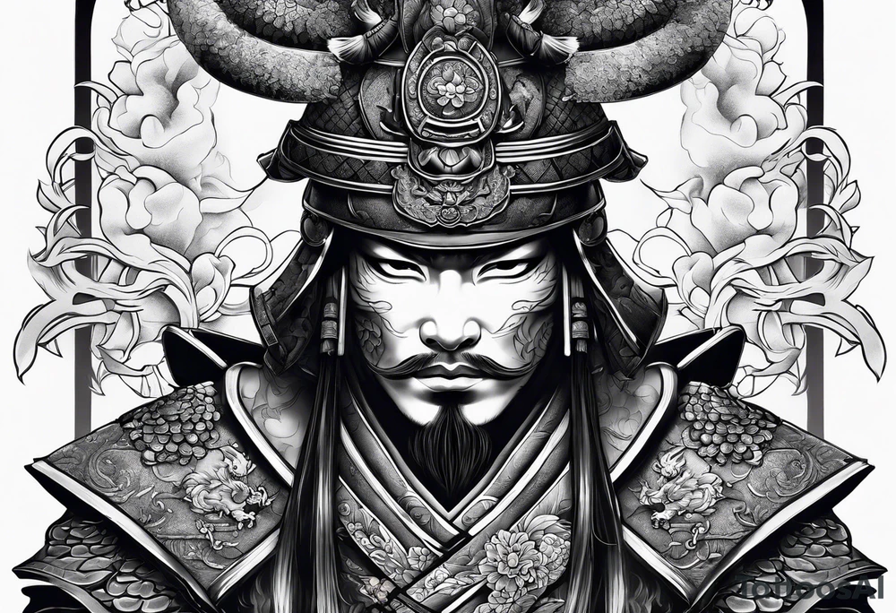 Samurai tattoo idea
