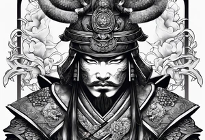 Samurai tattoo idea