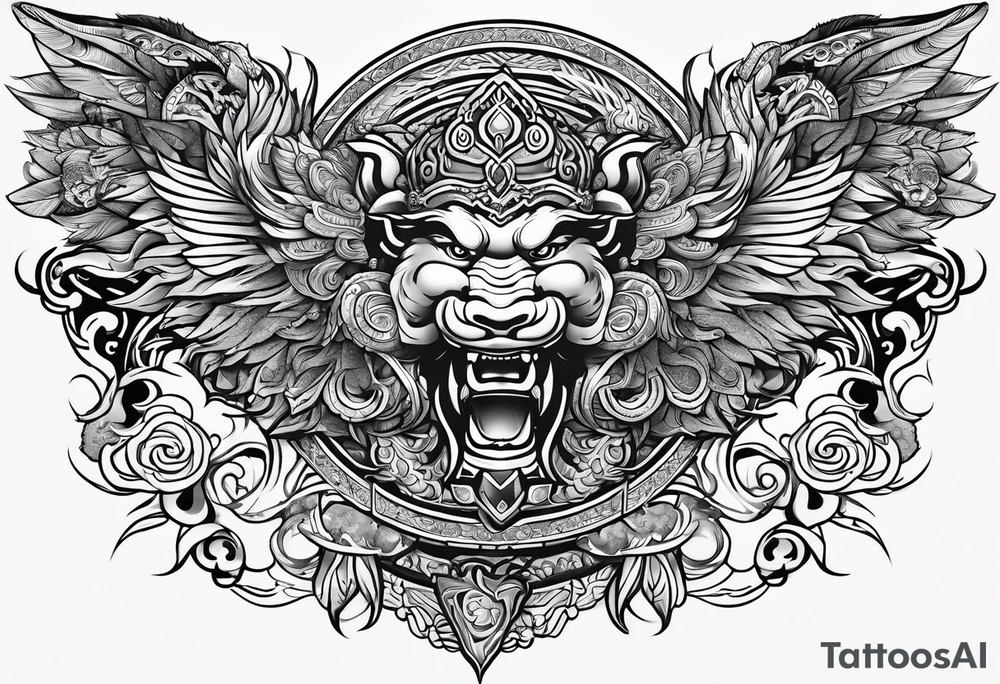 mongolia tattoo idea