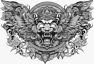 mongolia tattoo idea