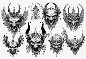 The Demon Stolas. tattoo idea