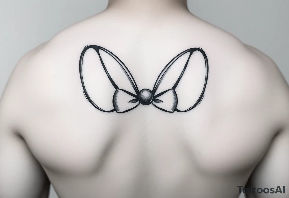 Minnie ears tattoo idea