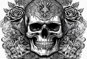 skull tattoo idea