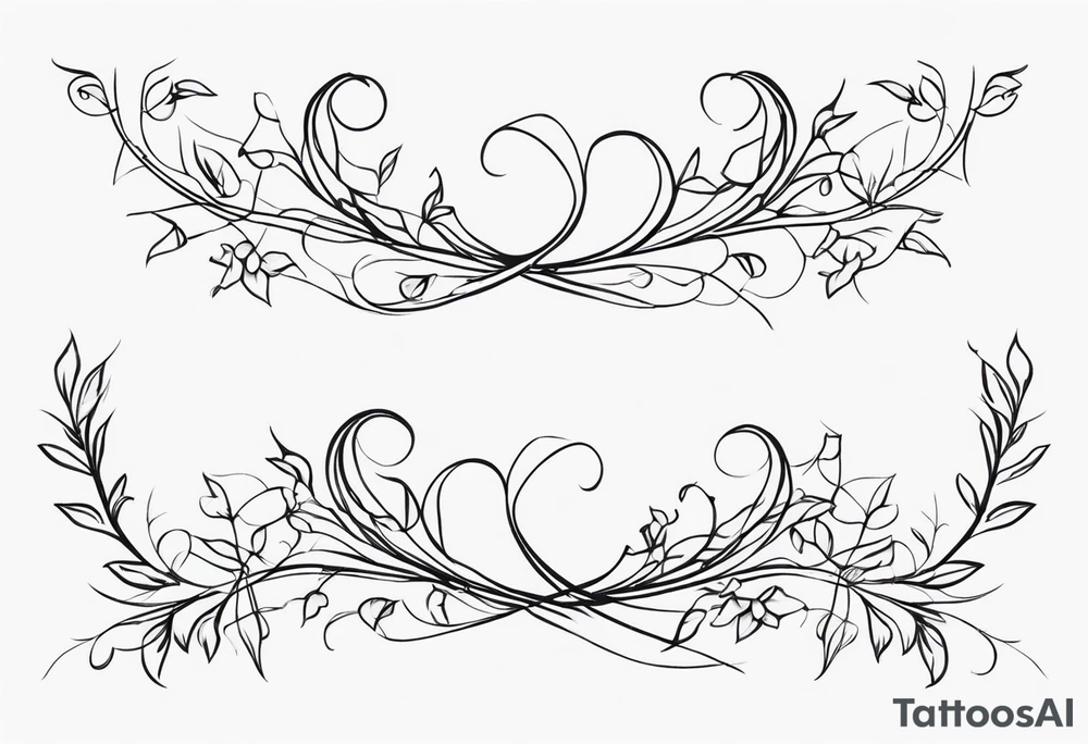 vines tattoo idea
