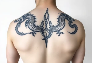 Flame of recca 8 dragons tattoo idea