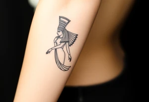 Egyptian goddesses tattoo idea