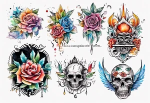 Dilige te ipsum tattoo idea