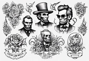 The names Lincoln and Brielle tattoo idea
