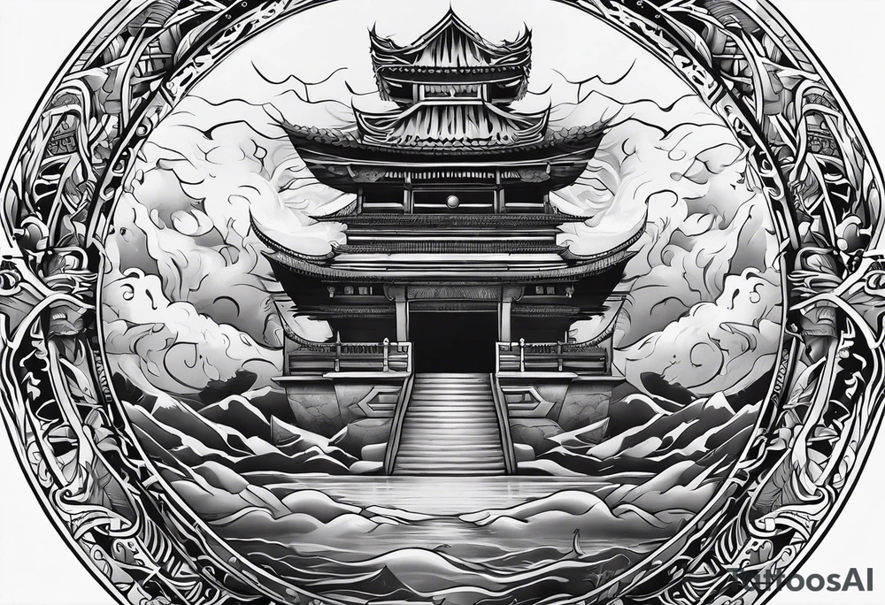 Valhalla mist fog tattoo idea