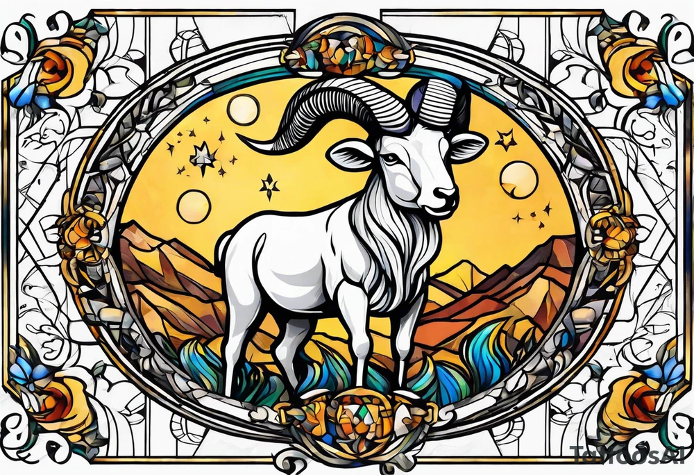 Aries sign tattoo idea