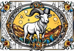 Aries sign tattoo idea