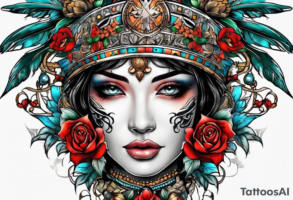 dying to the world tattoo idea