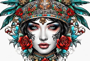dying to the world tattoo idea