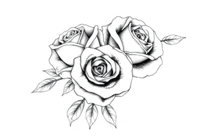 roses, survival tattoo idea